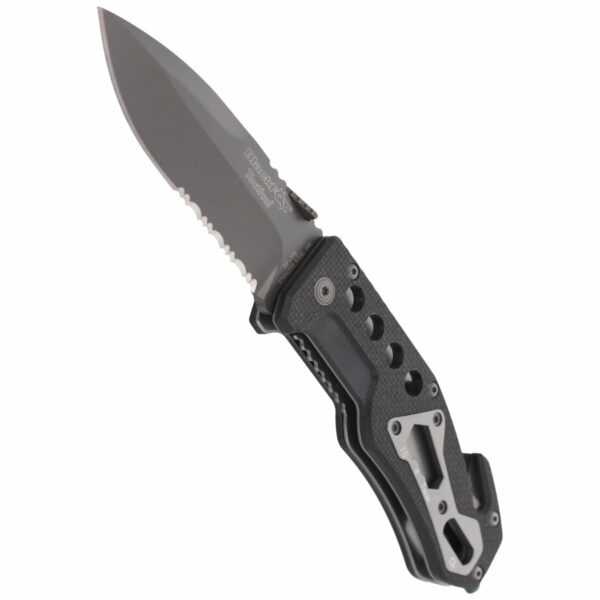 Nóż składany ratowniczy BlackFox G10 Black Rescue Folder (BF-115)-6