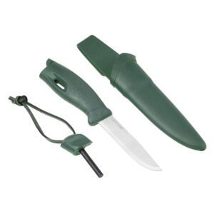 Light My Fire - Nóż survivalowy z krzesiwem Swedish FireKnife BIO - Zielony - 2121113110