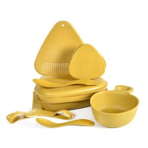 Light My Fire - Zestaw naczyń turystycznych Outdoor MealKit™ - 8 części - MustyYellow - 2418410210