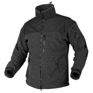 Helikon - Bluza polarowa Classic Army Windblocker - Czarna - BL-CAF-FM-01-1