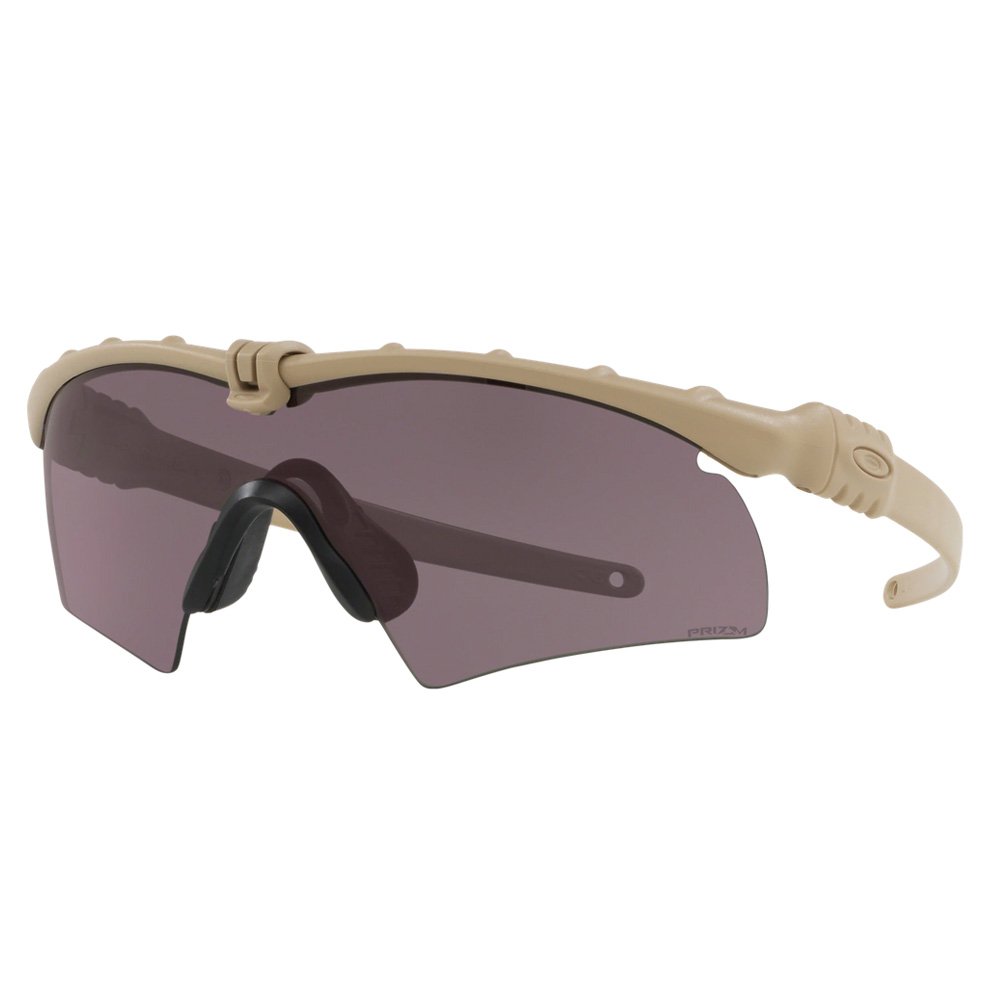 Oakley - Okulary balistyczne SI Ballistic M Frame 3.0 Desert Tan - Prizm Grey - OO9146-3432-1