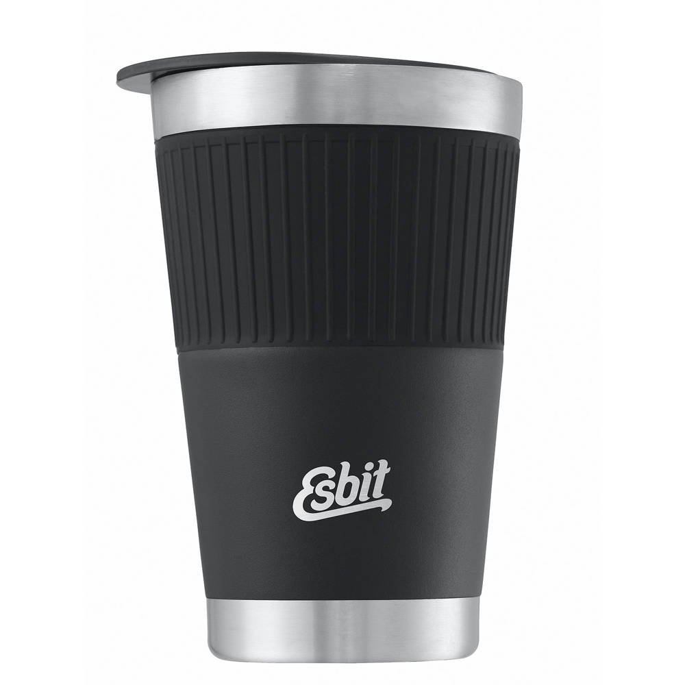 Esbit - Kubek termiczny Sculptor Tumbler Thermo Mug - 550ml - Czarny - TBL550SC-SL-BK-1