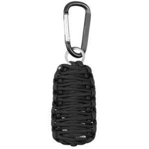 Fox Outdoor - Zestaw surwiwalowy Parachute Cord - Czarny - 27118A