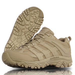 Merrell - Niskie buty wojskowe - Moab 3 Tactical - Coyote - J004115