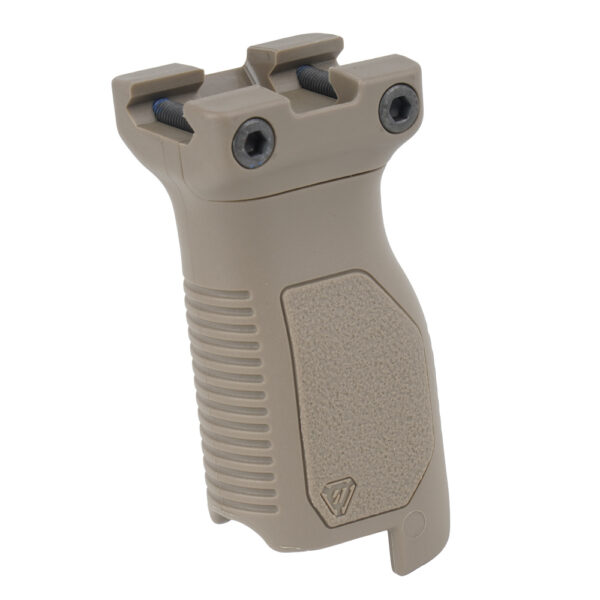 Strike Industries - Chwyt Picatinny Angled Vertical Grip - Long - FDE - SI-AR-CMAG-RAIL-L-FDE-1