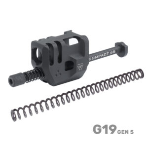 Strike Industries - Kompensator Mass Driver Comp do Glock 19 Gen5 - Czarny - SI-G5-MDCOMP-C-1