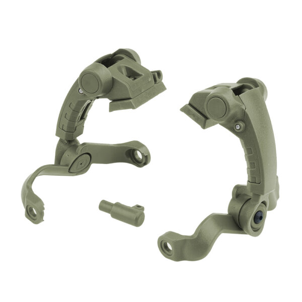 Earmor - Montaż nahełmowy ARC dla ochronników Mark 3 M16 Rail Mount Kit - Foliage Green-1