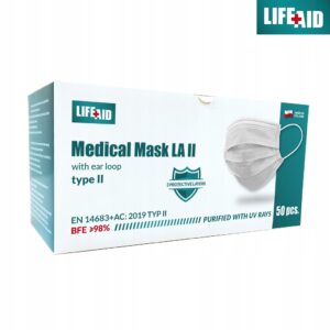 Maska Medyczna LA II LifeAid Polska 550 szt