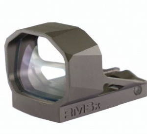 Shield - Kolimator RMSx Gun Metal Reflex Mini Sight XL Glass Edition - 4 MOA