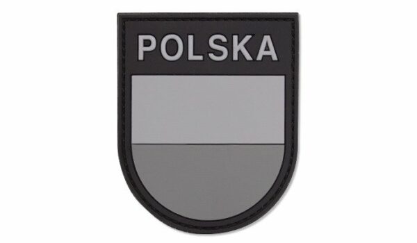 101 Inc. - Naszywka 3D - Polska tarcza - Szary - 444130-7017-1