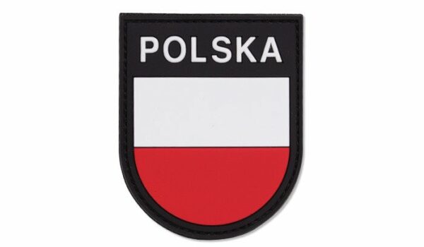 101 Inc. - Naszywka 3D - Polska tarcza - Kolor - 444130-7015-1