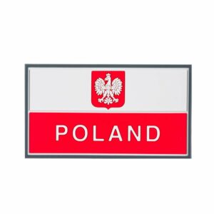 Helikon - Naszywka PVC - Flaga Polska z godłem - Kolor-1