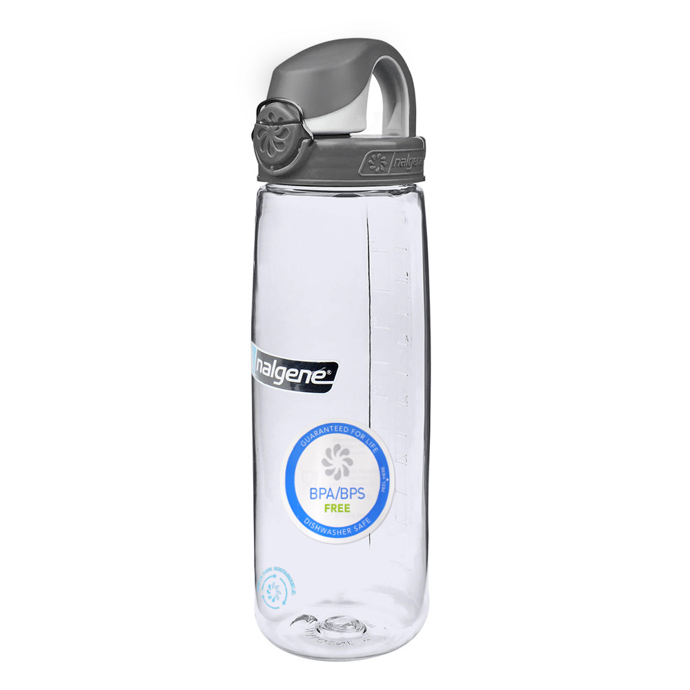 Nalgene - Butelka na wodę On the Fly Sustain - Top Lock - 0,7 L - Szara - 5565-3324-1