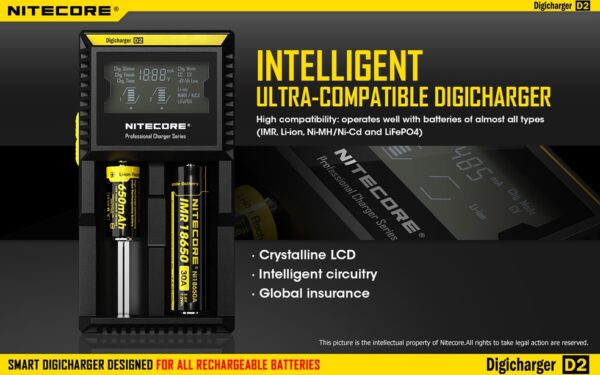 Ładowarka Nitecore Digicharger D2-4