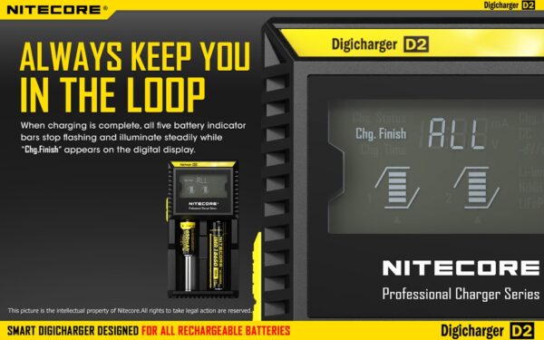 Ładowarka Nitecore Digicharger D2-13