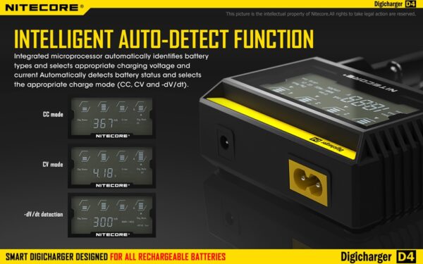 Ładowarka do Akumulatorów Nitecore Digicharger D4-6