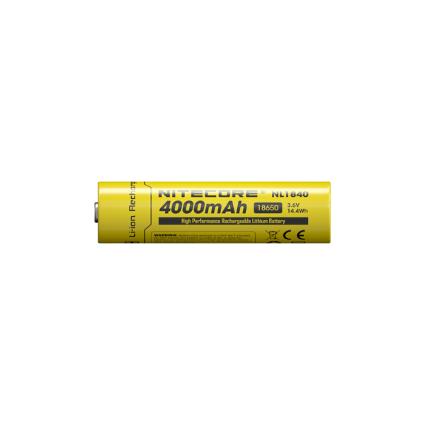 Akumulator Nitecore NL1840 18650 4000mAh-3