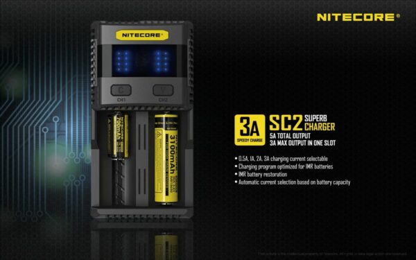 Ładowarka Nitecore SC2-6