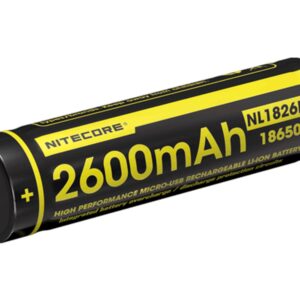 Akumulator Nitecore 18650 Micro USB NL1826R 2600mAh