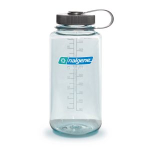 Nalgene - Butelka 32oz Wide Mouth - Otwór 63 mm - 1,1L - Jasnozielony-1