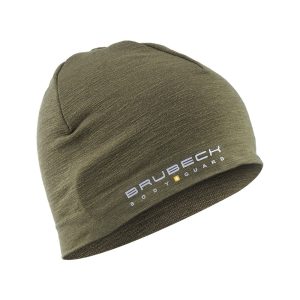Brubeck - Czapka wełniana Ranger Wool - Dwuwarstwowa - Khaki - HM10180-1