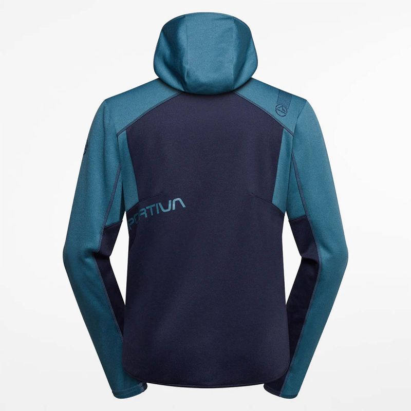 Bluza La Sportiva Cosmic Hoody M L69 643642 Deep Sea/Hurricane 2 La Sportiva-2