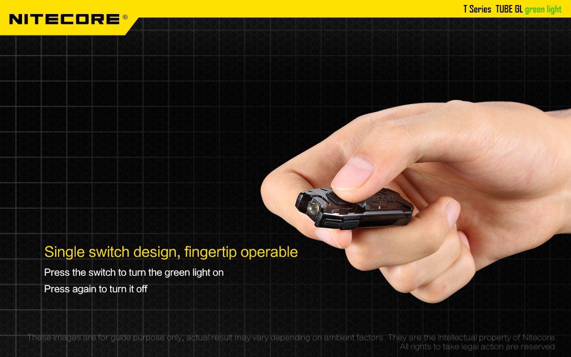 Latarka Nitecore TUBE-GL Green Light (zielone światło)-10