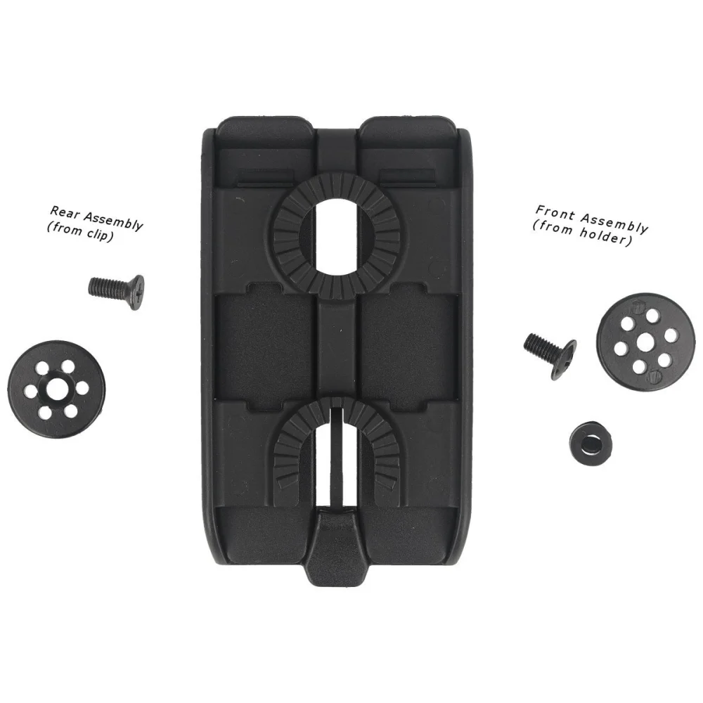Mocowanie do taśm ESP Roto 360° Double-row MOLLE Clip z Quick Change, wsuwane (UBC-07 BK) 4 Mocowanie do taśm ESP Roto 360° Double-row MOLLE Clip z Quick Change, wsuwane (UBC-07 BK)