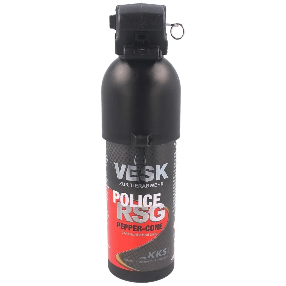 Gaz pieprzowy KKS Vesk RSG Police Gel 2mln 400ml HJF (12400-H V) 3 Gaz pieprzowy KKS Vesk RSG Police Gel 2mln 400ml HJF (12400-H V)