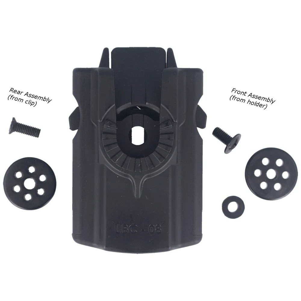 Mocowanie na pas ESP Roto 360° Belt Clip z Quick Change, zaciskane (UBC-08) 1 Mocowanie na pas ESP Roto 360° Belt Clip z Quick Change, zaciskane (UBC-08)