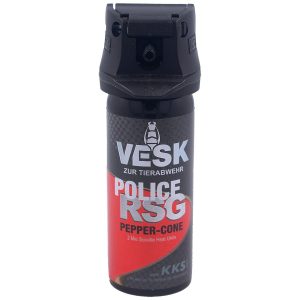Gaz pieprzowy KKS VESK RSG Police 2mln SHU, Cone 50 ml (12050-C)-1