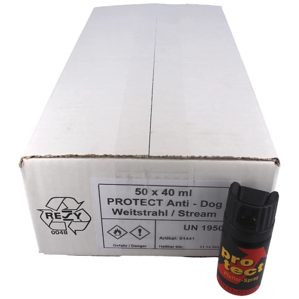 Gaz pieprzowy KKS ProTect 40ml, Stream (01441-S) 2 Gaz pieprzowy KKS ProTect 40ml, Stream (01441-S)