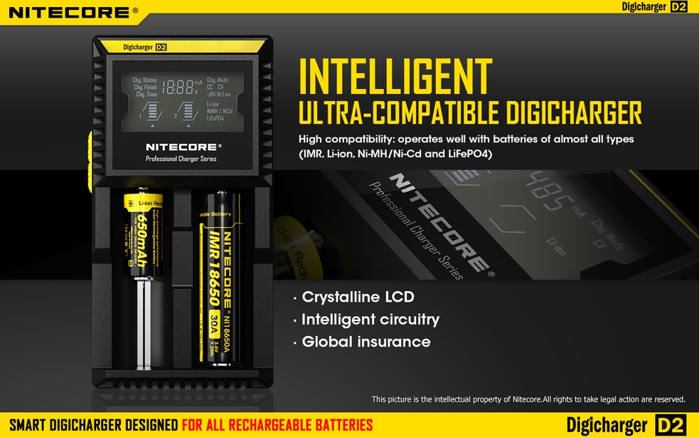 Ładowarka Nitecore Digicharger D2-4