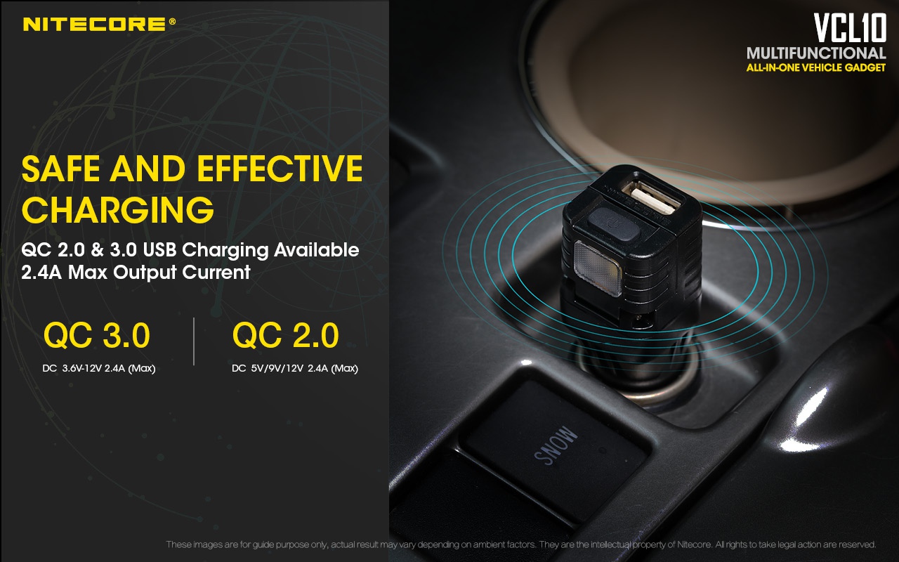 Ładowarka Nitecore VCL10-5