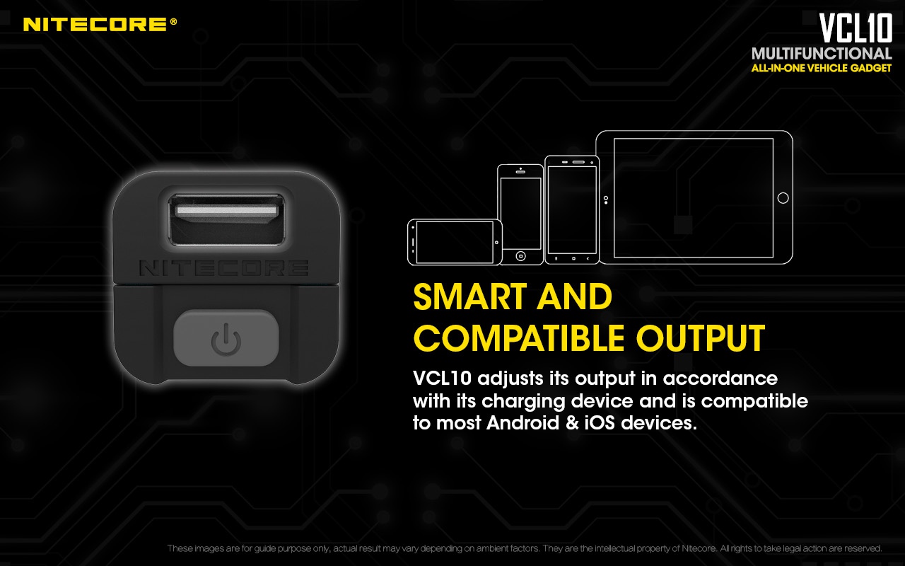 Ładowarka Nitecore VCL10-6