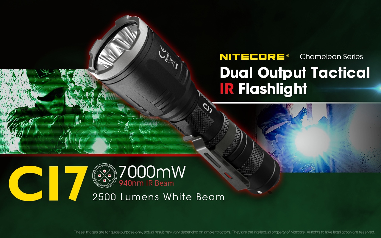 Latarka NITECORE CI7 2500 Lumenów-2