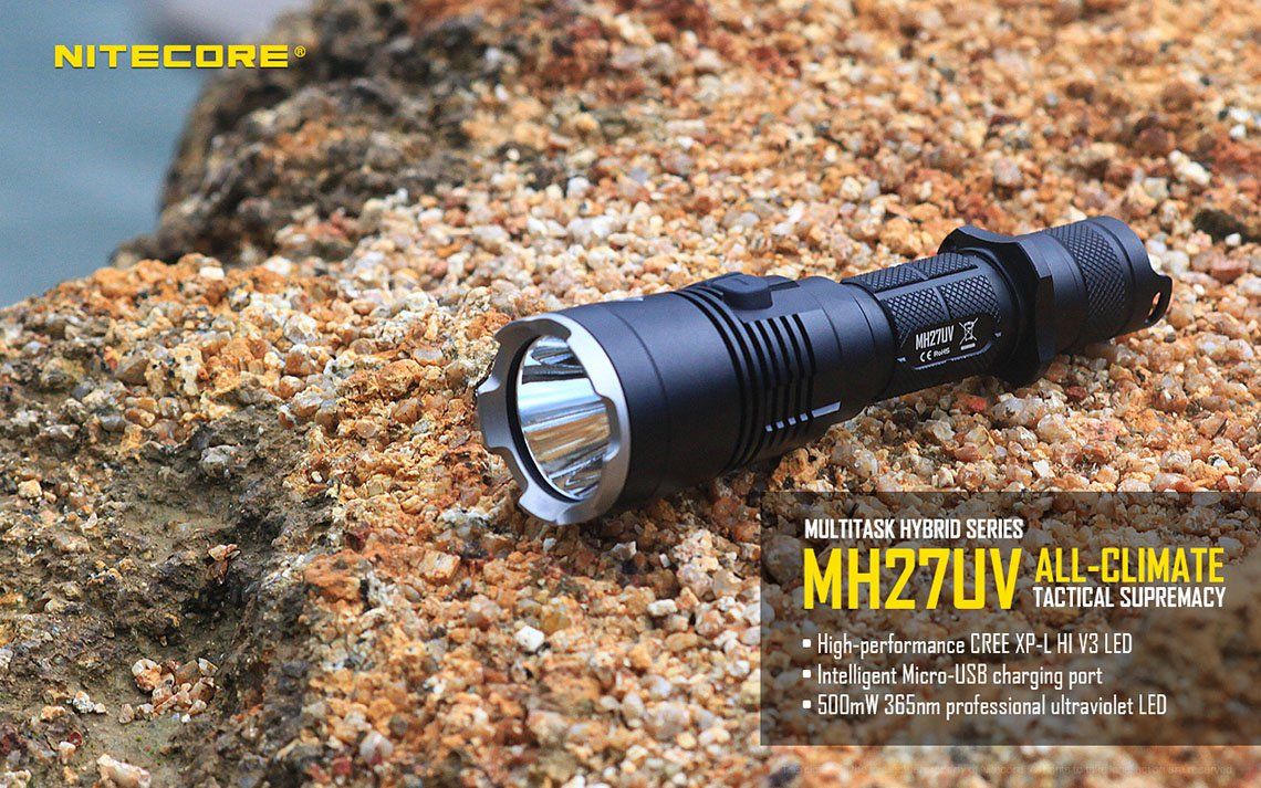 Latarka Nitecore MH27UV 1000 Lumenów-6