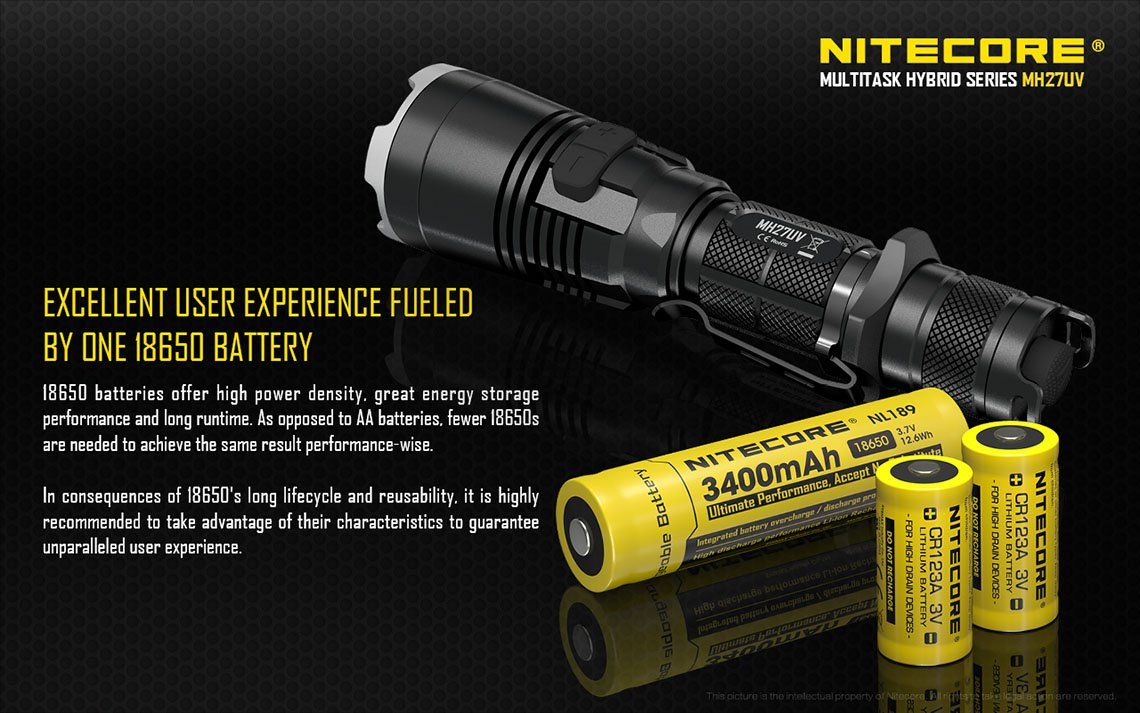 Latarka Nitecore MH27UV 1000 Lumenów-20