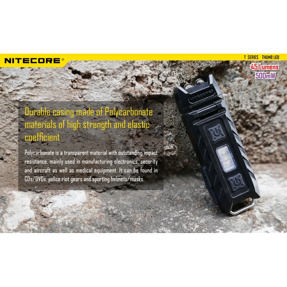 Latarka UV Nitecore Thumb LEO 14 Latarka UV Nitecore Thumb LEO