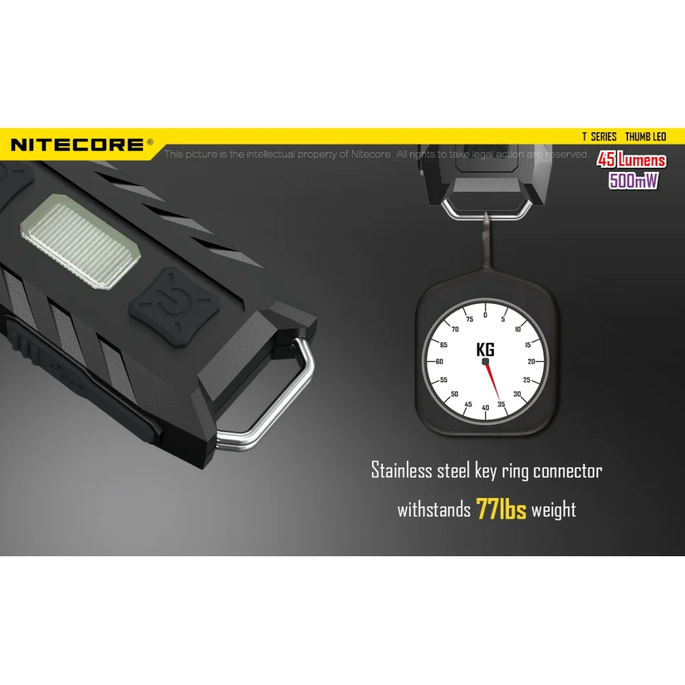 Latarka UV Nitecore Thumb LEO 16 Latarka UV Nitecore Thumb LEO