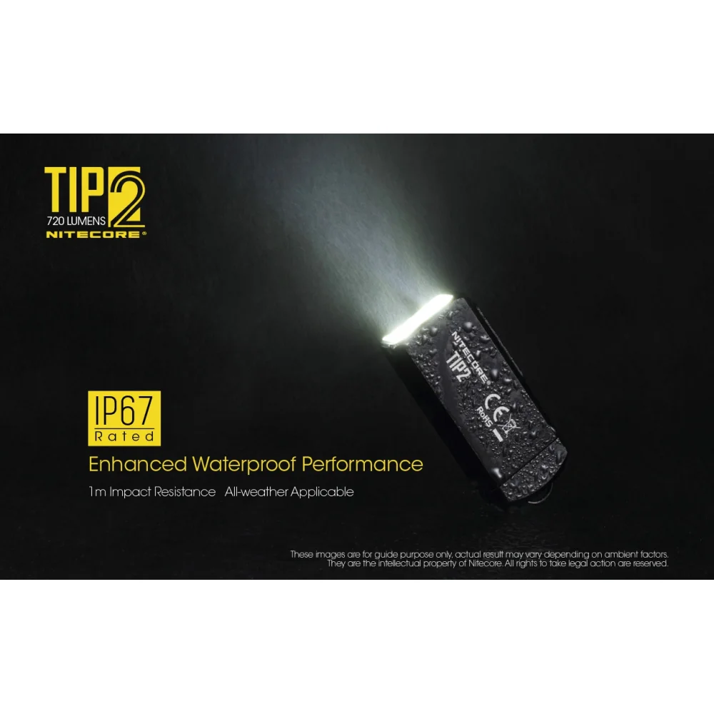 Latarka Nitecore TIP 2 720 lumenów 6 Latarka Nitecore TIP 2 720 lumenów