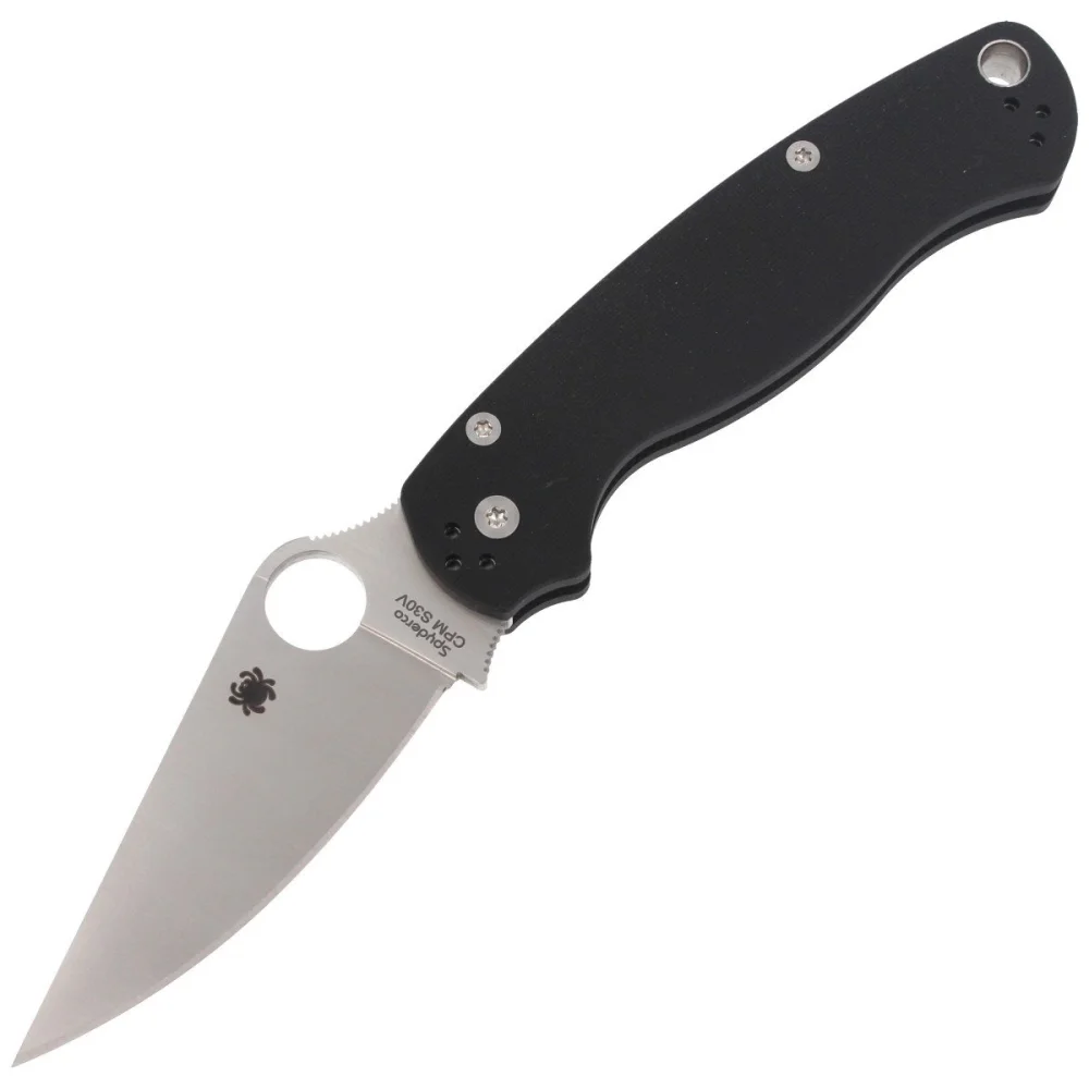 Nóż składany Spyderco Para Military 2 G-10 Black Plain (C81GP2) 1 Nóż składany Spyderco Para Military 2 G-10 Black Plain (C81GP2)