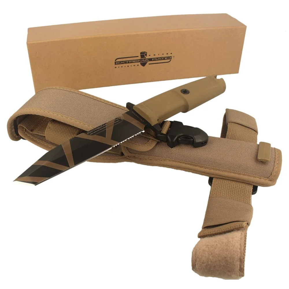 Nóż Extrema Ratio Fulcrum S Desert Forprene, Desert Warfare N690 (04.1000.0092/DW) 9 Nóż Extrema Ratio Fulcrum S Desert Forprene, Desert Warfare N690 (04.1000.0092/DW)