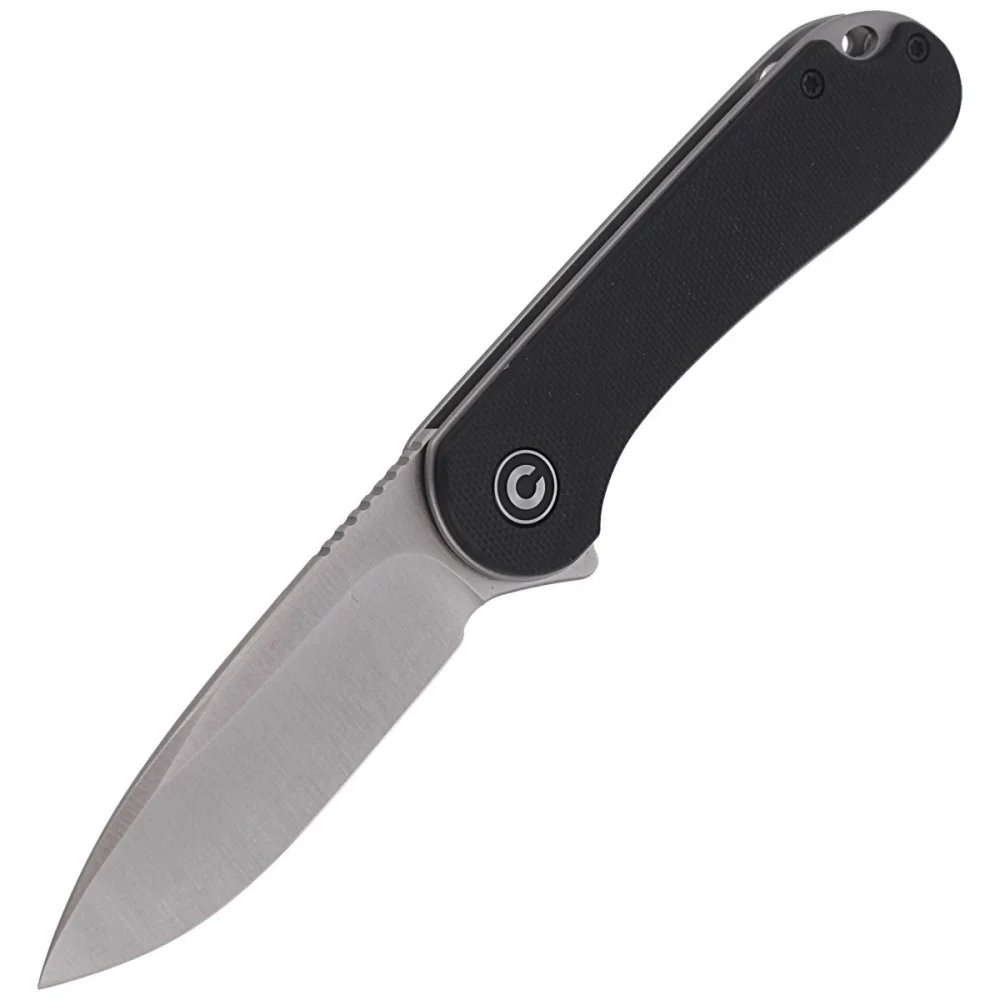 Nóż składany Civivi Elementum Flipper Black G10, Satin D2 (C907A) 7 Nóż składany Civivi Elementum Flipper Black G10, Satin D2 (C907A)