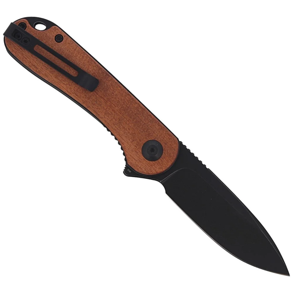 Nóż składany CIVIVI Elementum Flipper Cuibourtia Wood, Black Stonewashed (C907U) 3 Nóż składany CIVIVI Elementum Flipper Cuibourtia Wood, Black Stonewashed (C907U)