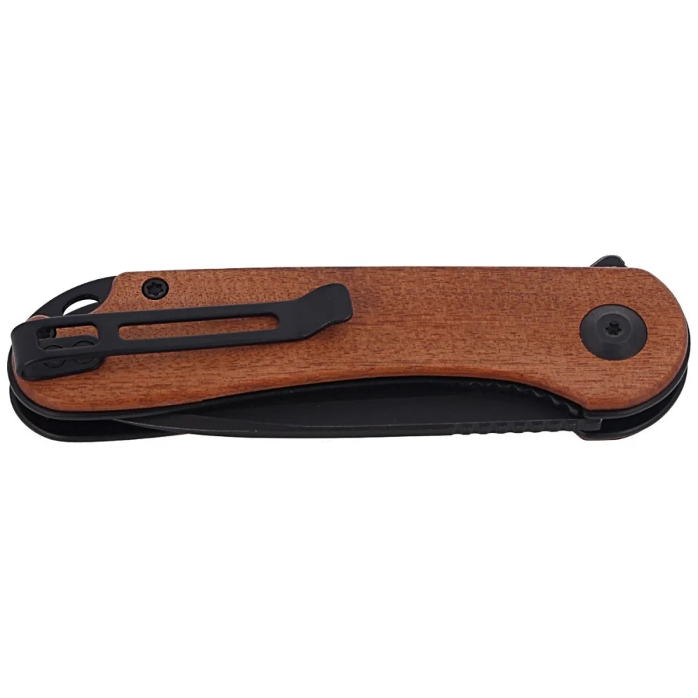 Nóż składany CIVIVI Elementum Flipper Cuibourtia Wood, Black Stonewashed (C907U) 8 Nóż składany CIVIVI Elementum Flipper Cuibourtia Wood, Black Stonewashed (C907U)