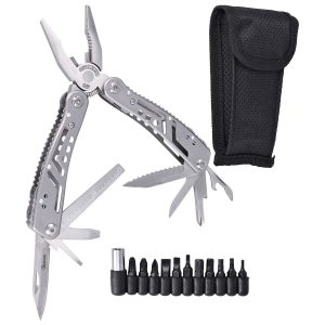 MultiTool Martinez Albainox Grey Aluminium, Inox 19 funkcji Etui (33926)-1