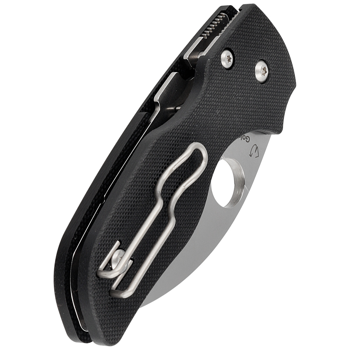 Nóż składany Spyderco Lil' Native Black G10, Satin CPM S30V by Eric Glesser (C230GPWC)-5