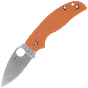 Nóż składany Spyderco Sage 5 Burnt Orange G10, Satin CPM REX 121 (C123GBORP)-1