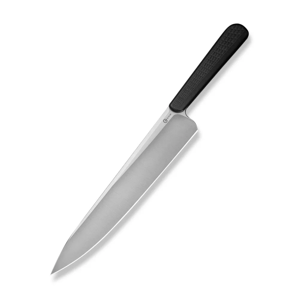 Nóż kuchenny Civivi Cibus Chef Knife Black G10, Satin 14C28N by Ostap Hel (C23048-1) 1 Nóż kuchenny Civivi Cibus Chef Knife Black G10, Satin 14C28N by Ostap Hel (C23048-1)